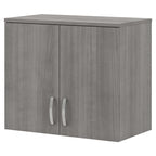 Pensile a muro 28W x 16D x 24H con ante e ripiani regolabili – Grado commerciale
