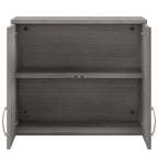 Pensile a muro 28W x 16D x 24H con ante e ripiani regolabili – Grado commerciale