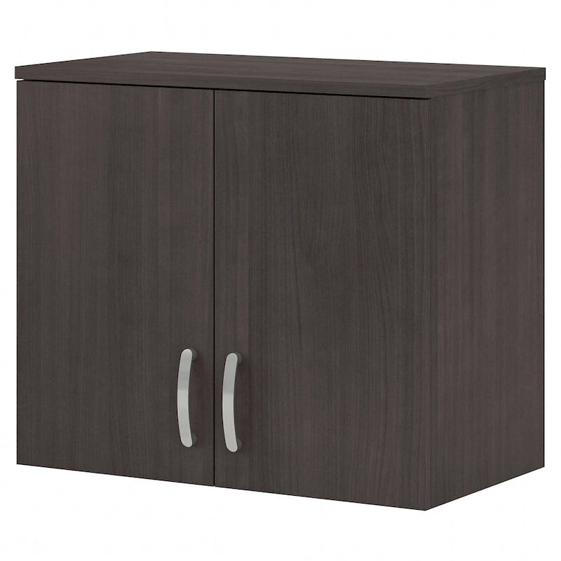 Pensile a muro 28W x 16D x 24H con ante e ripiani regolabili – Grado commerciale