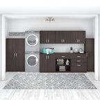 Pensile a muro 28W x 16D x 24H con ante e ripiani regolabili – Grado commerciale