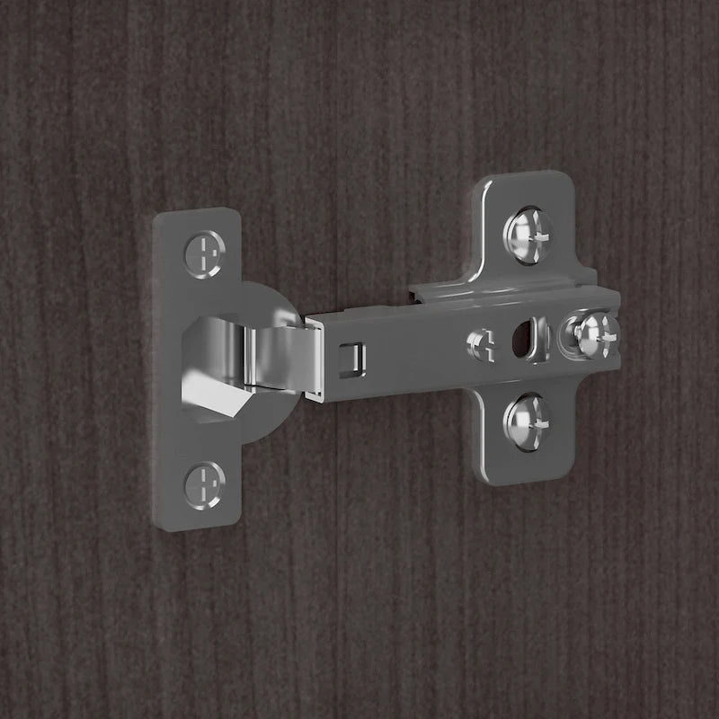 Pensile a muro 28W x 16D x 24H con ante e ripiani regolabili – Grado commerciale