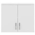 Pensile a muro 28W x 16D x 24H con ante e ripiani regolabili – Grado commerciale