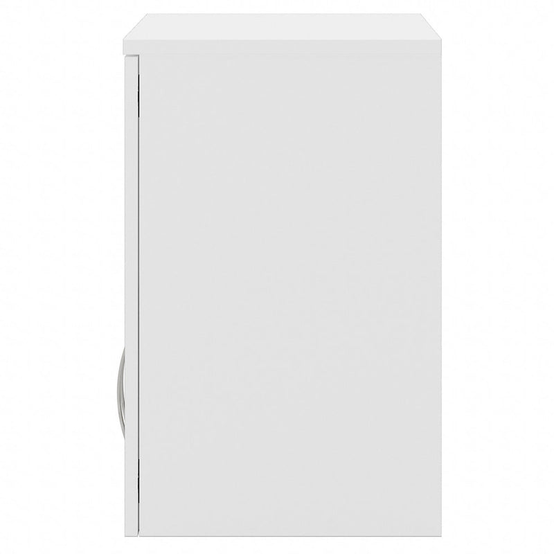 Pensile a muro 28W x 16D x 24H con ante e ripiani regolabili – Grado commerciale