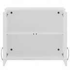 Pensile a muro 28W x 16D x 24H con ante e ripiani regolabili – Grado commerciale