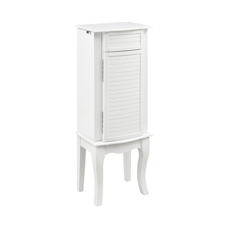 Armadietto portagioie rettangolare - 35,5 - Bianco