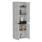Dispensa da cucina moderna – Bianco e Nero, 170A x 60L x 30P