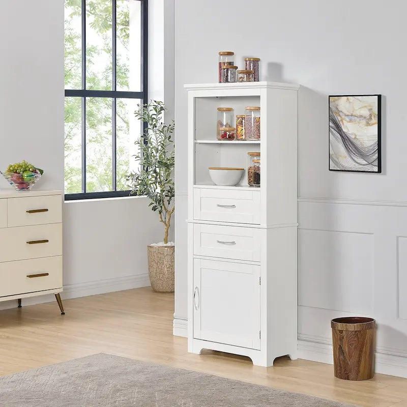 Mobili da bagno, mobili contenitori, armadi, armadietti con ante, vetrine con ripiani aperti, mobili a pavimento
