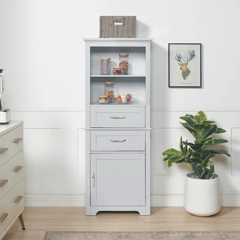 Mobili da bagno, mobili contenitori, armadi, armadietti con ante, vetrine con ripiani aperti, mobili a pavimento