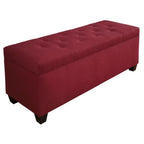 Panca Scarpiera Nascosta con Sedile Imbottito Ribaltabile – 18 Scomparti, 137L x 45.7W x 50.8H cm