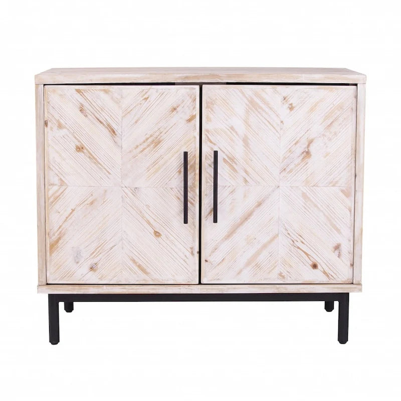 Mobiletto contenitore rustico naturale stile Modern Farmhouse