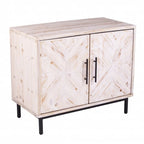 Mobiletto contenitore rustico naturale stile Modern Farmhouse