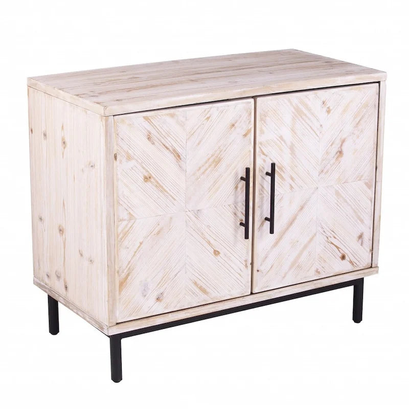 Mobiletto contenitore rustico naturale stile Modern Farmhouse
