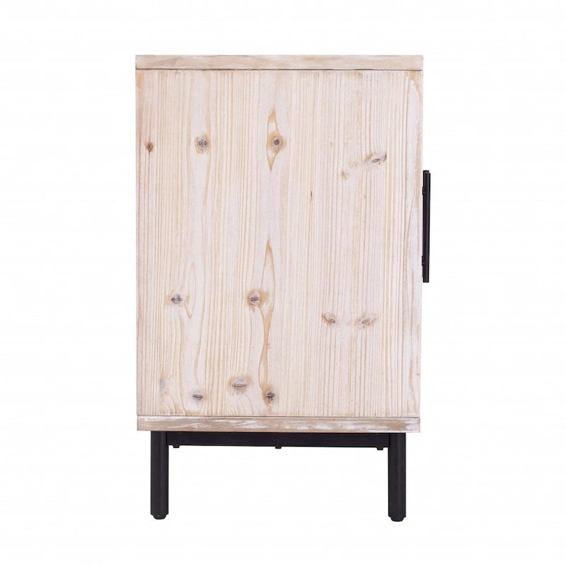 Mobiletto contenitore rustico naturale stile Modern Farmhouse