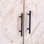 Mobiletto contenitore rustico naturale stile Modern Farmhouse