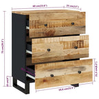 Mobile credenza consolle con cassetti e ante