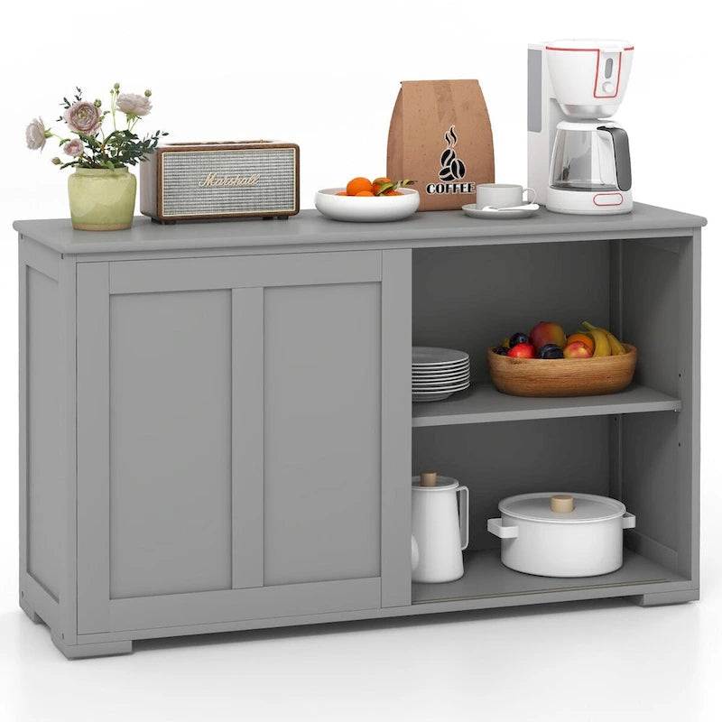 Credenza da Cucina Antica Impilabile con Ripiano Regolabile in Altezza - 42 x 13 x 23,5 (L x P x A)