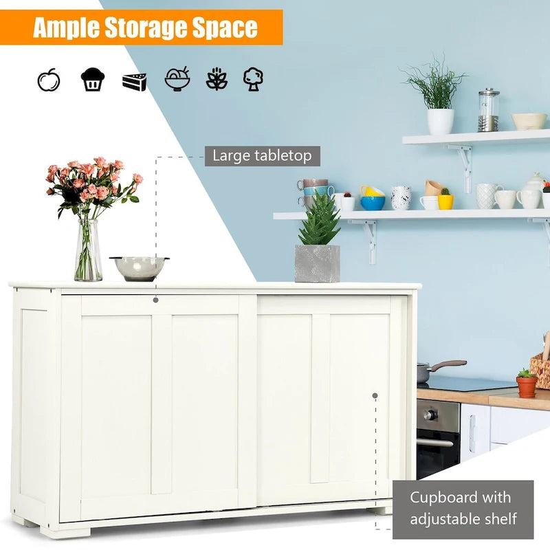 Credenza da Cucina Antica Impilabile con Ripiano Regolabile in Altezza - 42 x 13 x 23,5 (L x P x A)