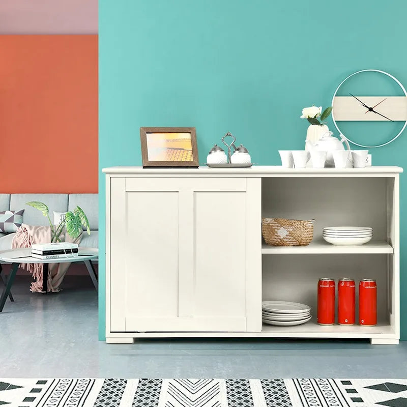 Credenza da Cucina Antica Impilabile con Ripiano Regolabile in Altezza - 42 x 13 x 23,5 (L x P x A)