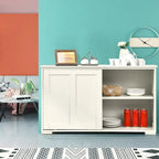 Credenza da Cucina Antica Impilabile con Ripiano Regolabile in Altezza - 42 x 13 x 23,5 (L x P x A)
