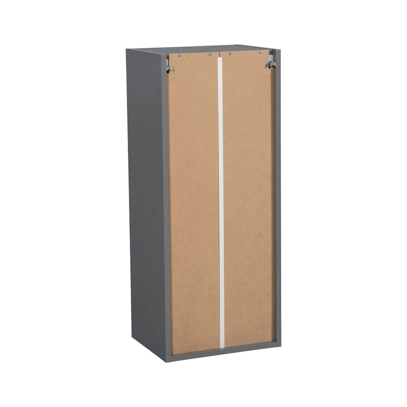 Pensile 9 x 36 - Anta singola - Grigio - 9 x 36 x 12