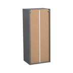Pensile 9 x 36 - Anta singola - Grigio - 9 x 36 x 12