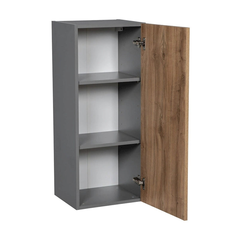 Pensile 9 x 36 - Anta singola - Grigio - 9 x 36 x 12