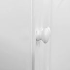 Mobile contenitore a 4 ante Intaglio con gambe in pino