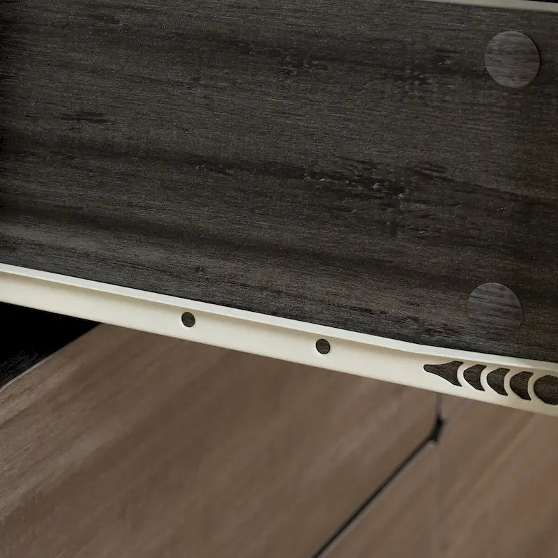 Cassettiera, mobile bar, credenza, mobile contenitore, angoli dei cassetti piatti, sei cassetti