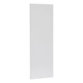 Pannello di chiusura per pensile da cucina con bordo in ABS – Nero, 12x30