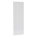 Pannello di chiusura per pensile da cucina con bordo in ABS – Nero, 12x30