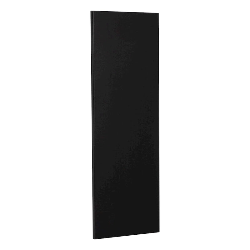 Pannello di chiusura per pensile da cucina con bordo in ABS – Nero, 12x30