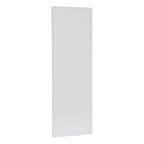 Pannello di chiusura per pensile da cucina con bordo in ABS – Nero, 12x30