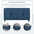 Credenza/Mobile Contenitore in Legno a 4 Ante