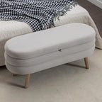 Storage Bench Bedroom Bench With Wood Legs
