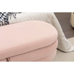 Panca contenitore per camera da letto con gambe in legno
