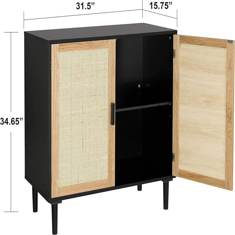 Mobile Credenza Buffet Mobile Contenitore da Cucina - 15.8P x 31.5L x 34.6A
