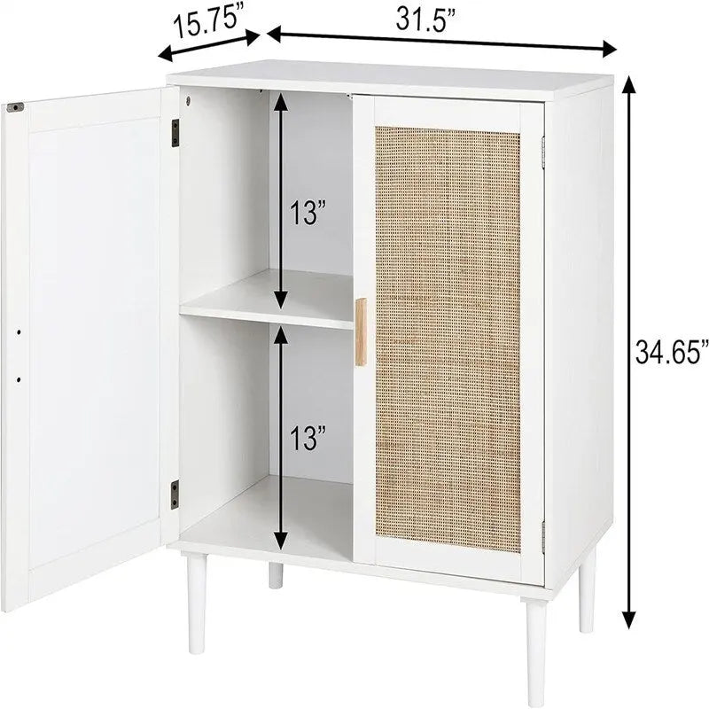 Mobile Credenza Buffet Mobile Contenitore da Cucina - 15.8P x 31.5L x 34.6A