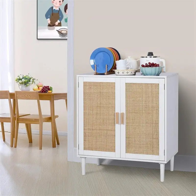 Mobile Credenza Buffet Mobile Contenitore da Cucina - 15.8P x 31.5L x 34.6A