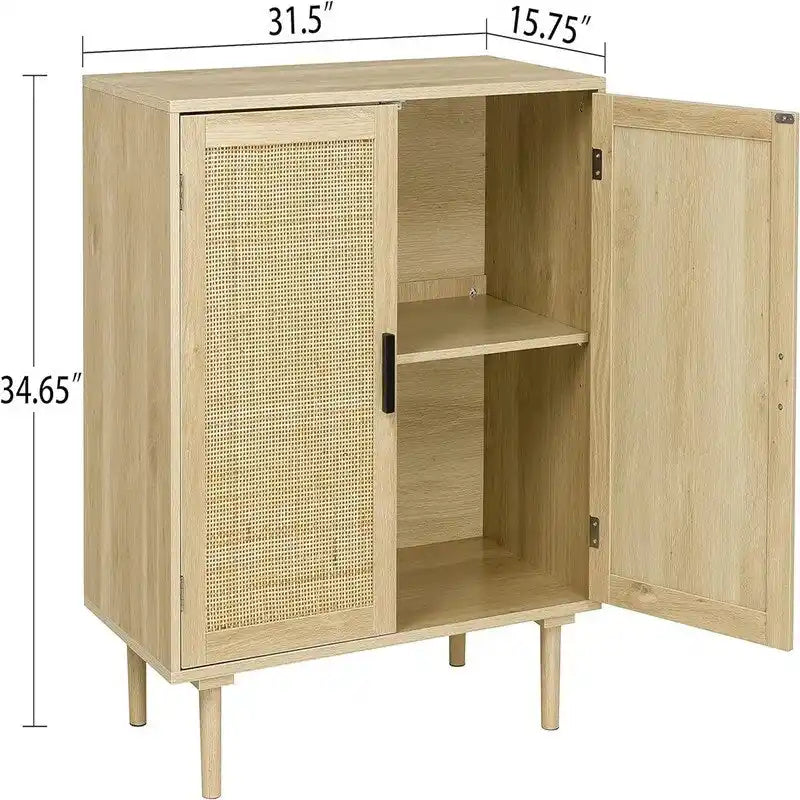 Mobile Credenza Buffet Mobile Contenitore da Cucina - 15.8P x 31.5L x 34.6A
