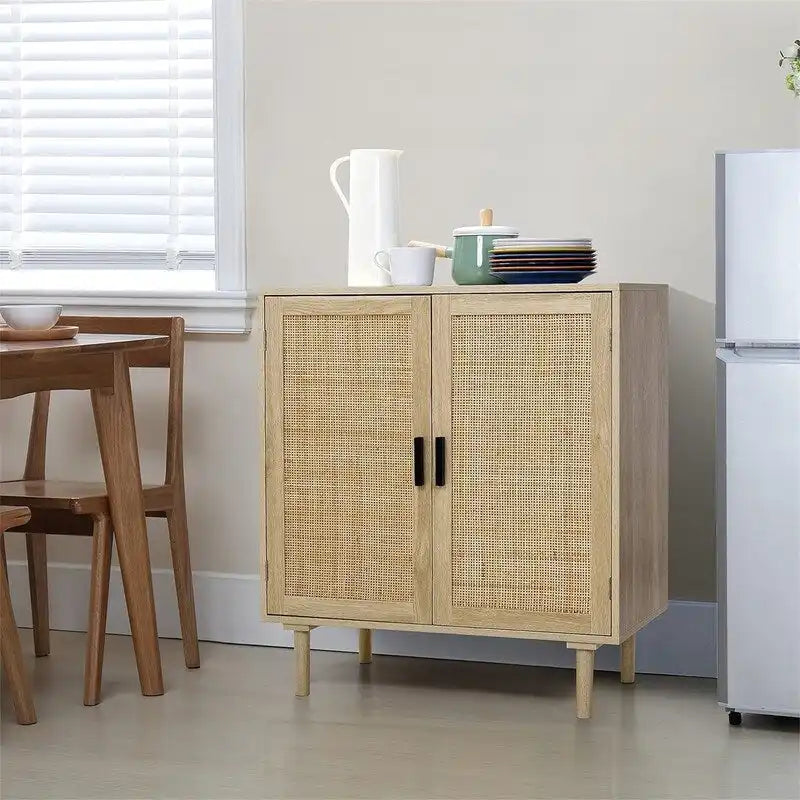 Mobile Credenza Buffet Mobile Contenitore da Cucina - 15.8P x 31.5L x 34.6A