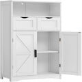 Mobiletto a terra con 2 ante e 2 cassetti - 28,9P x 59,9L x 108,4H cm