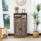 Mobiletto a terra con 2 ante e 2 cassetti - 28,9P x 59,9L x 108,4H cm