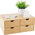 Cassettiera portatrucchi a 4 cassetti - 13.38P x 16.5L x 7.48H