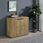Pamplona Mango 2-door Accent Cabinet with Adjustable Shelves