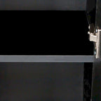 Mobile credenza da cucina con luce LED, con cassetto e 1 anta