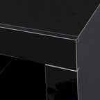 Mobile credenza da cucina con luce LED, con cassetto e 1 anta