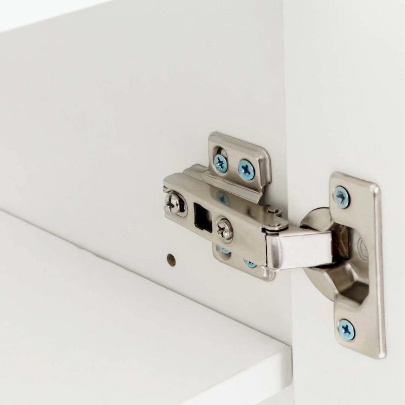 Mobile credenza da cucina con luce LED, con cassetto e 1 anta