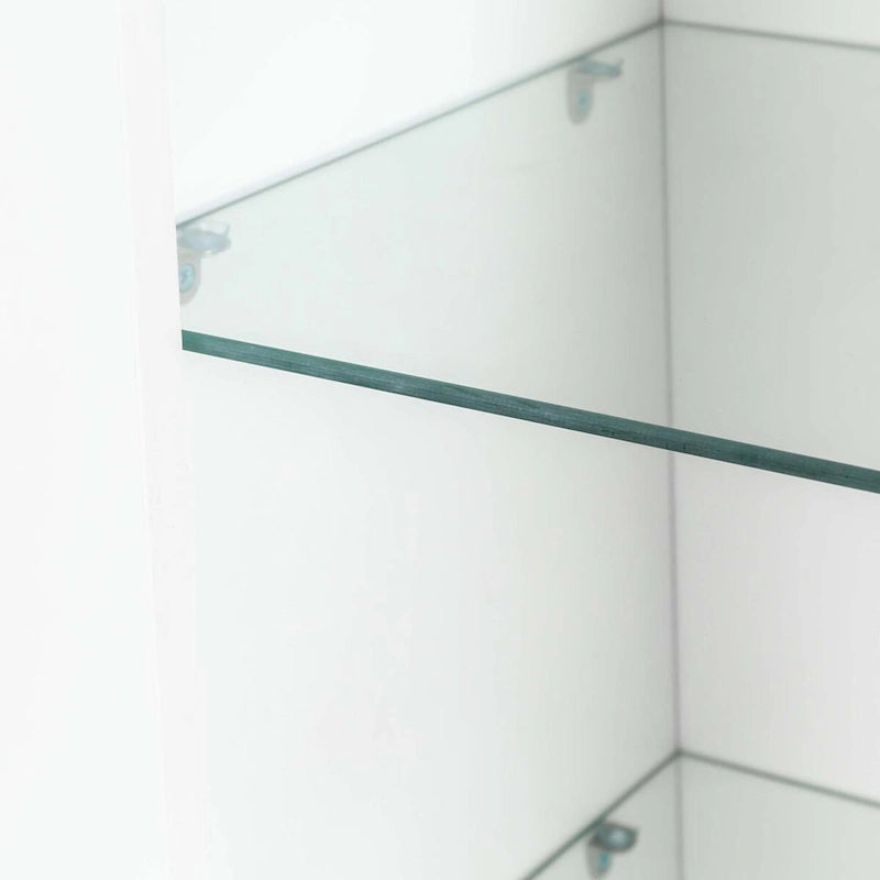 Mobile credenza da cucina con luce LED, con cassetto e 1 anta