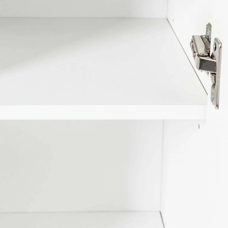 Mobile credenza da cucina con luce LED, con cassetto e 1 anta