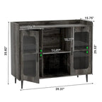 Credenza a Buffet per Agriturismo con Portabottiglie